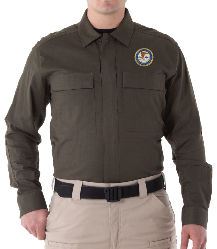 Men's V2 BDU Long Sleeve Shirt / OD Green