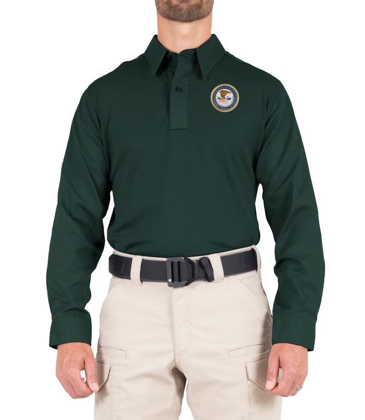 Men's V2 Pro Performance Shirt / Spruce Green