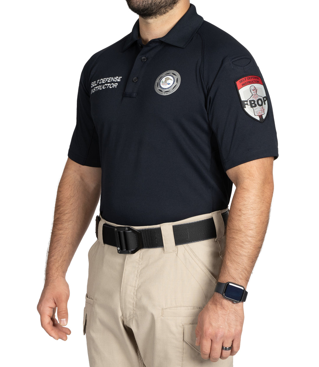 Men's Performance Short Sleeve Polo (Self Defense Instructor)