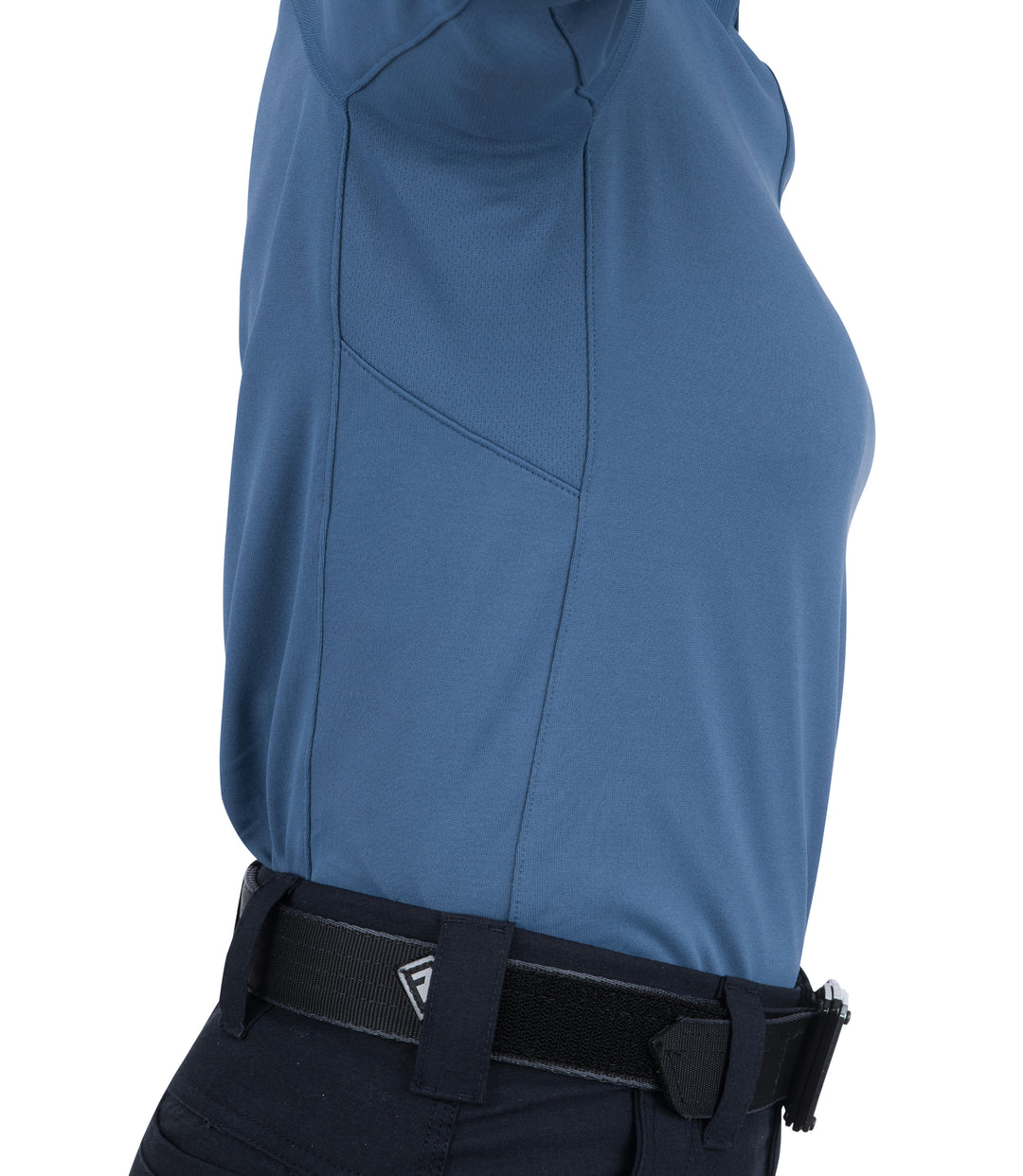 Women's Performance Long Sleeve Polo / French Blue