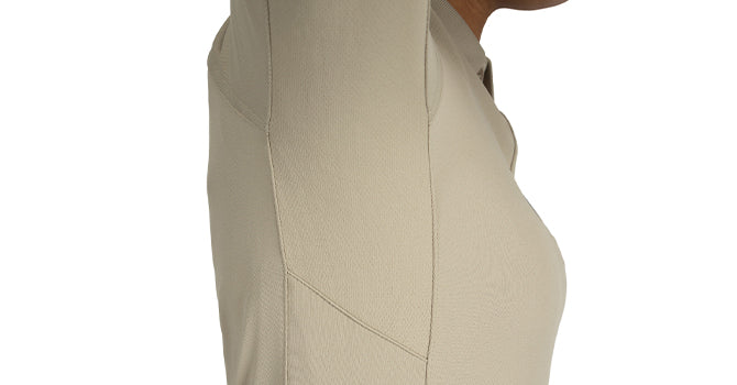 The Performance Polo features a full running gusset which allows for maximum mobility.