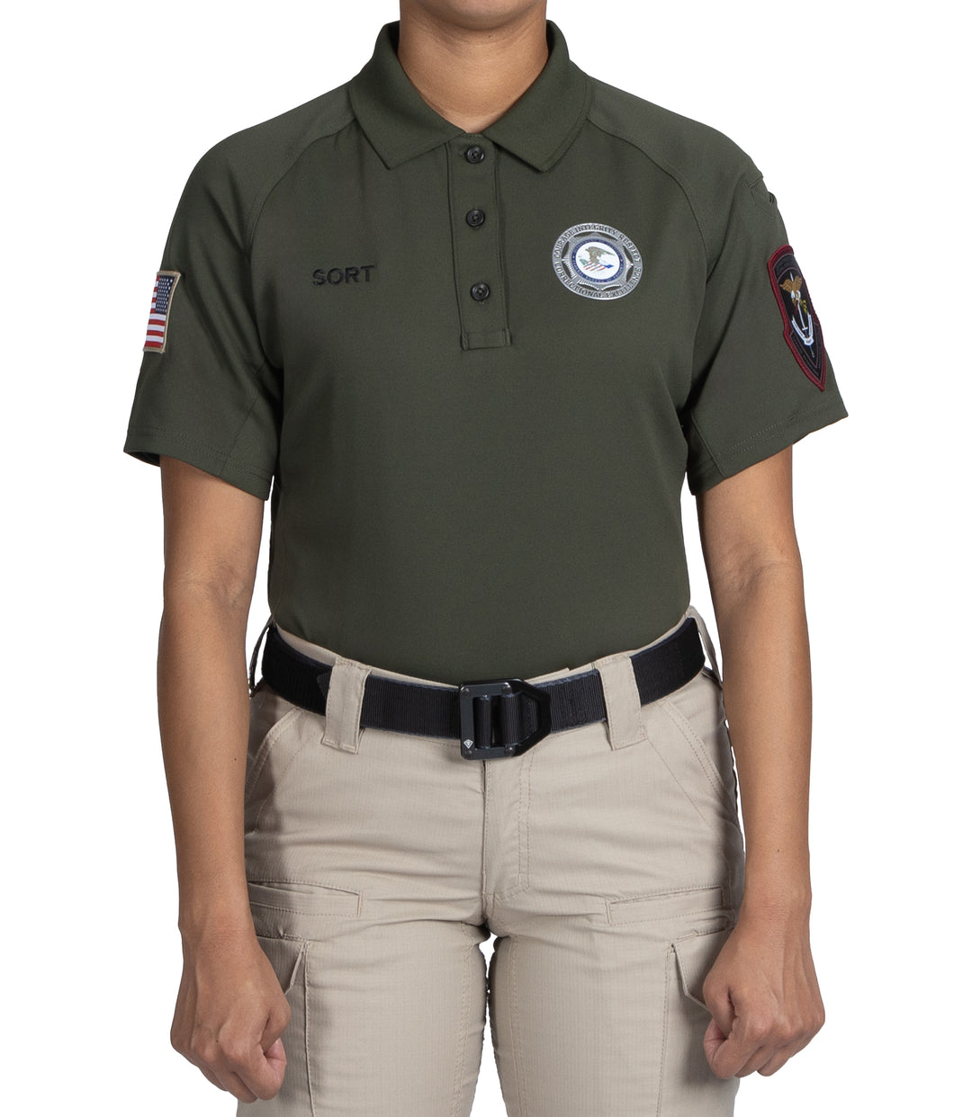 Women's Performance Short Sleeve Polo (SORT)