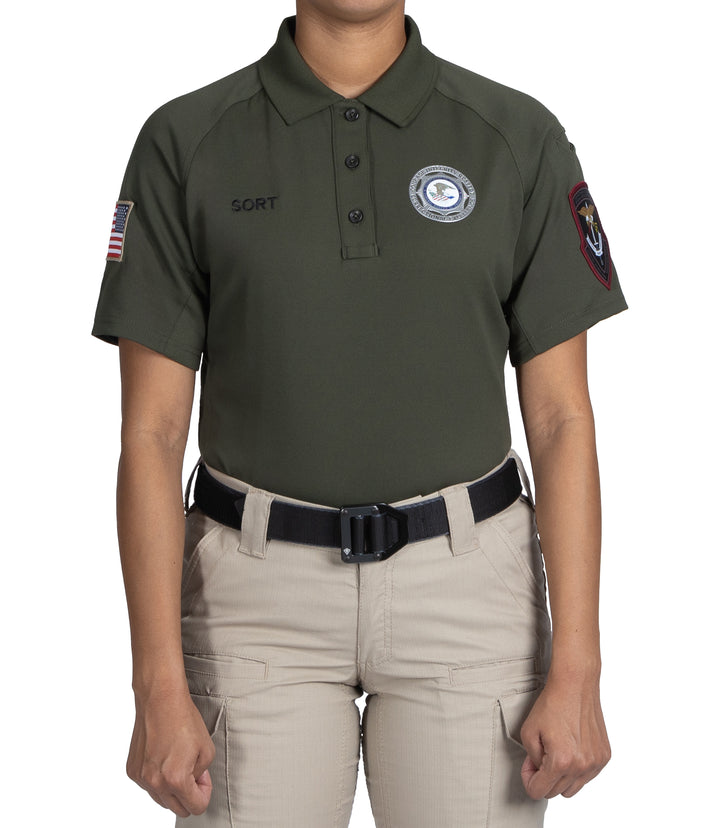 Women's Performance Short Sleeve Polo (SORT)