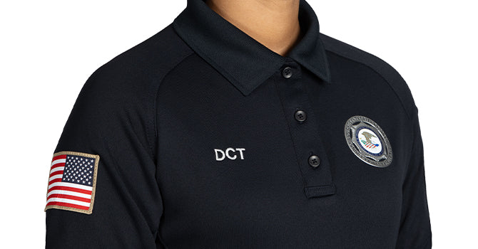 Designed for a woman’s torso, curved and tapered just where it needs to be. No more baggy or constricting spots. With narrower shoulders, a roomier chest, and slimmer sleeves, this polo keeps you moving freely and comfortably as you work.