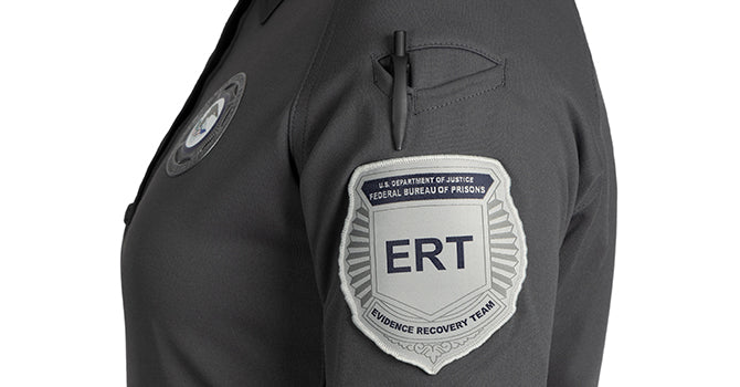 All First Tactical Polos feature our innovative pen pockets which accept embroidery while maintaining functionality.
