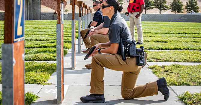 Running gusset construction gives you full motion flexibility and comfort under fire.