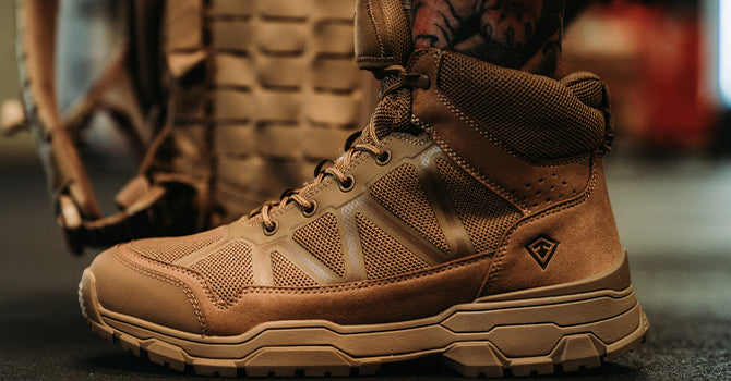 Built for speed and comfort the Operator Boot features a lightweight yet tough synthetic upper providing agility while welded construction ensures the boots can stand up to high-level missions.