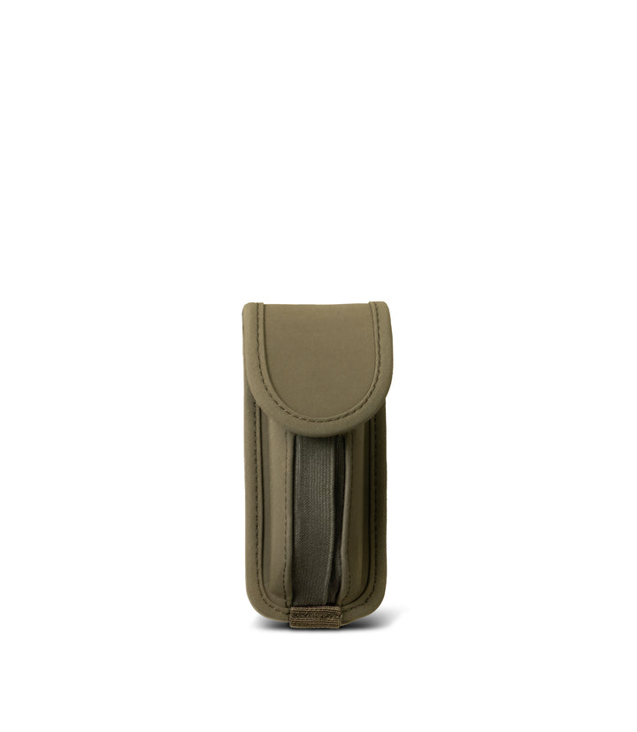 Front view photo of Pro Duty glove case in the color ranger green