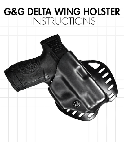 G&G Delta Wing Holster Instructions