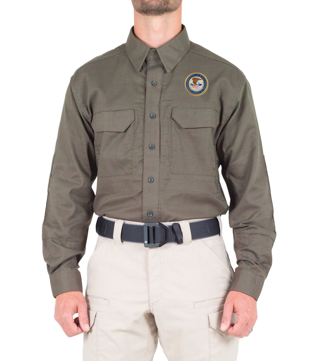 Men's V2 Tactical Long Sleeve Shirt / Ranger Green