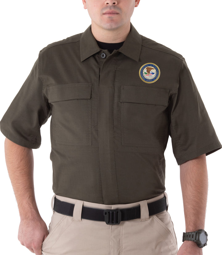 Men's V2 BDU Short Sleeve Shirt / OD Green