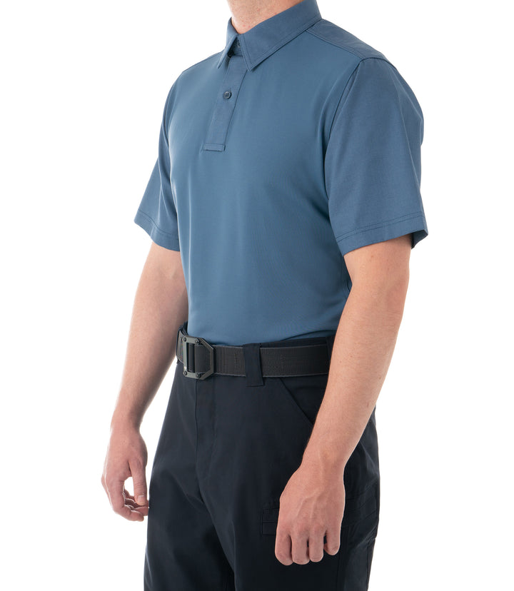 Men's V2 Pro Performance Short Sleeve Shirt / French Blue