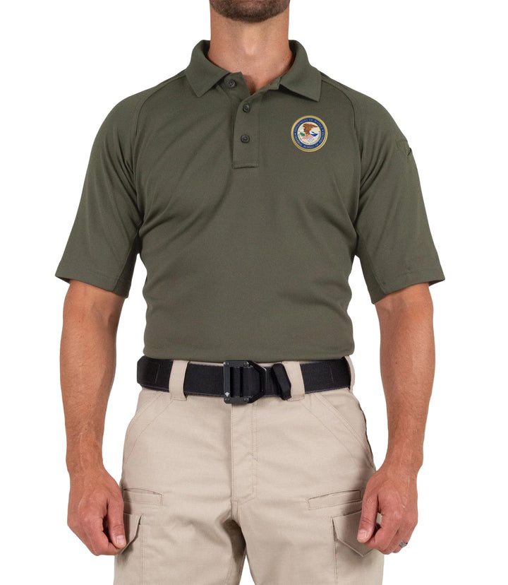 Men's Performance Short Sleeve Polo / OD Green