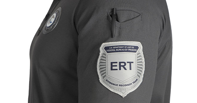 All First Tactical Polos feature our innovative pen pockets which accept embroidery while maintaining functionality.