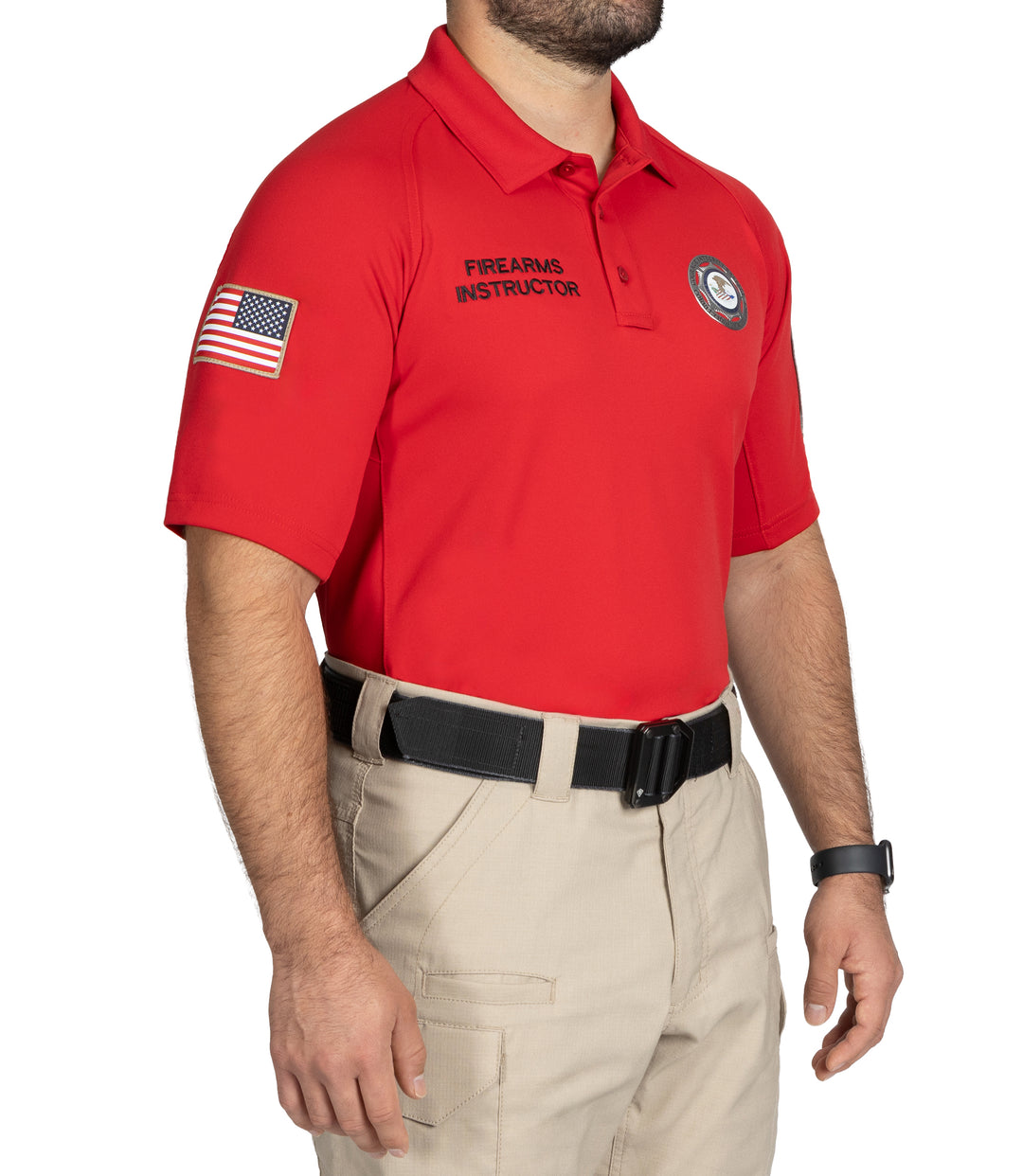 Men's Performance Short Sleeve Polo (Firearms Instructor)