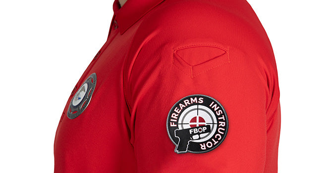 All First Tactical Polos feature our innovative pen pockets which accept embroidery while maintaining functionality.