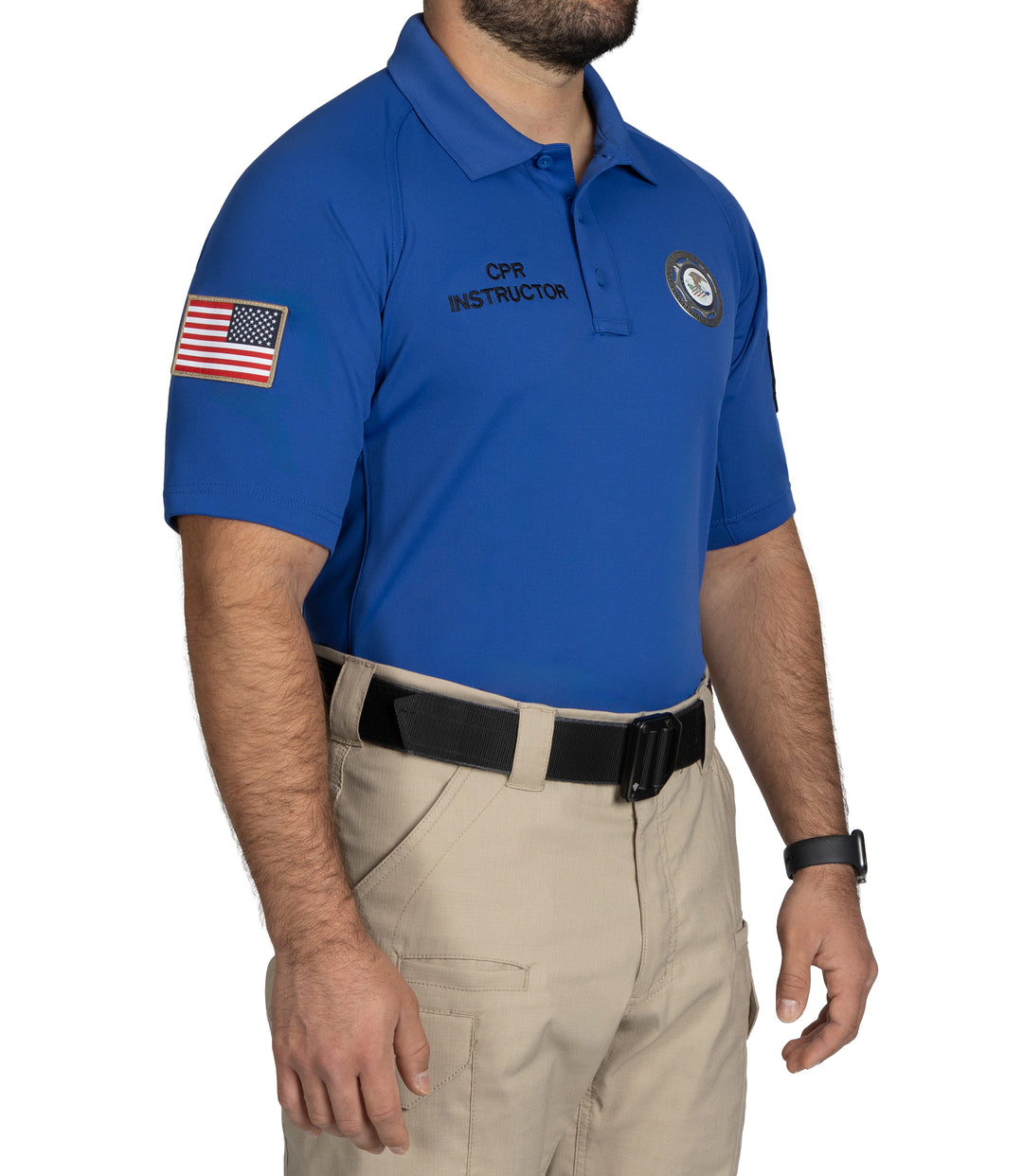 Men's Performance Short Sleeve Polo (CPR Instructor)