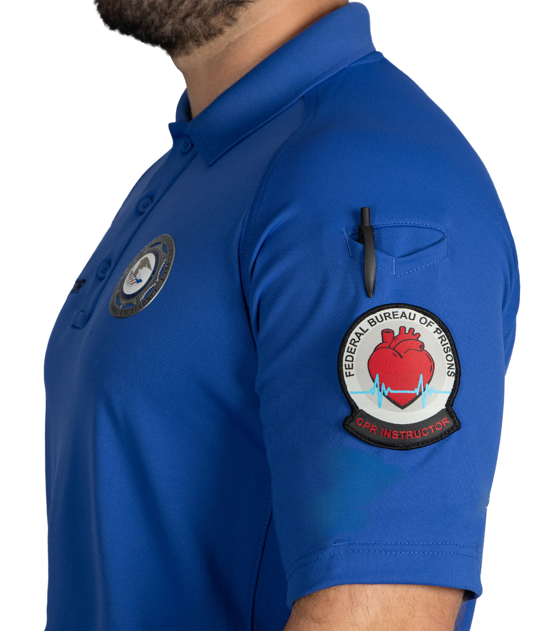 Men's Performance Short Sleeve Polo (CPR Instructor)