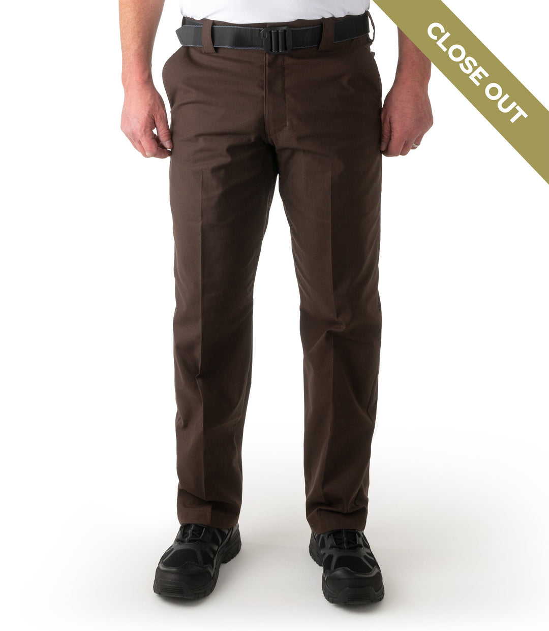 Front of Men's V2 Pro Duty Uniform Pant in Kodiak Brown