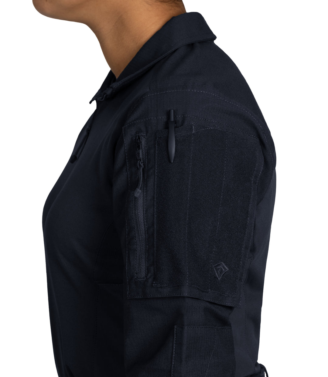 Specialized Pocket on Women's Defender Shirt in Midnight Navy