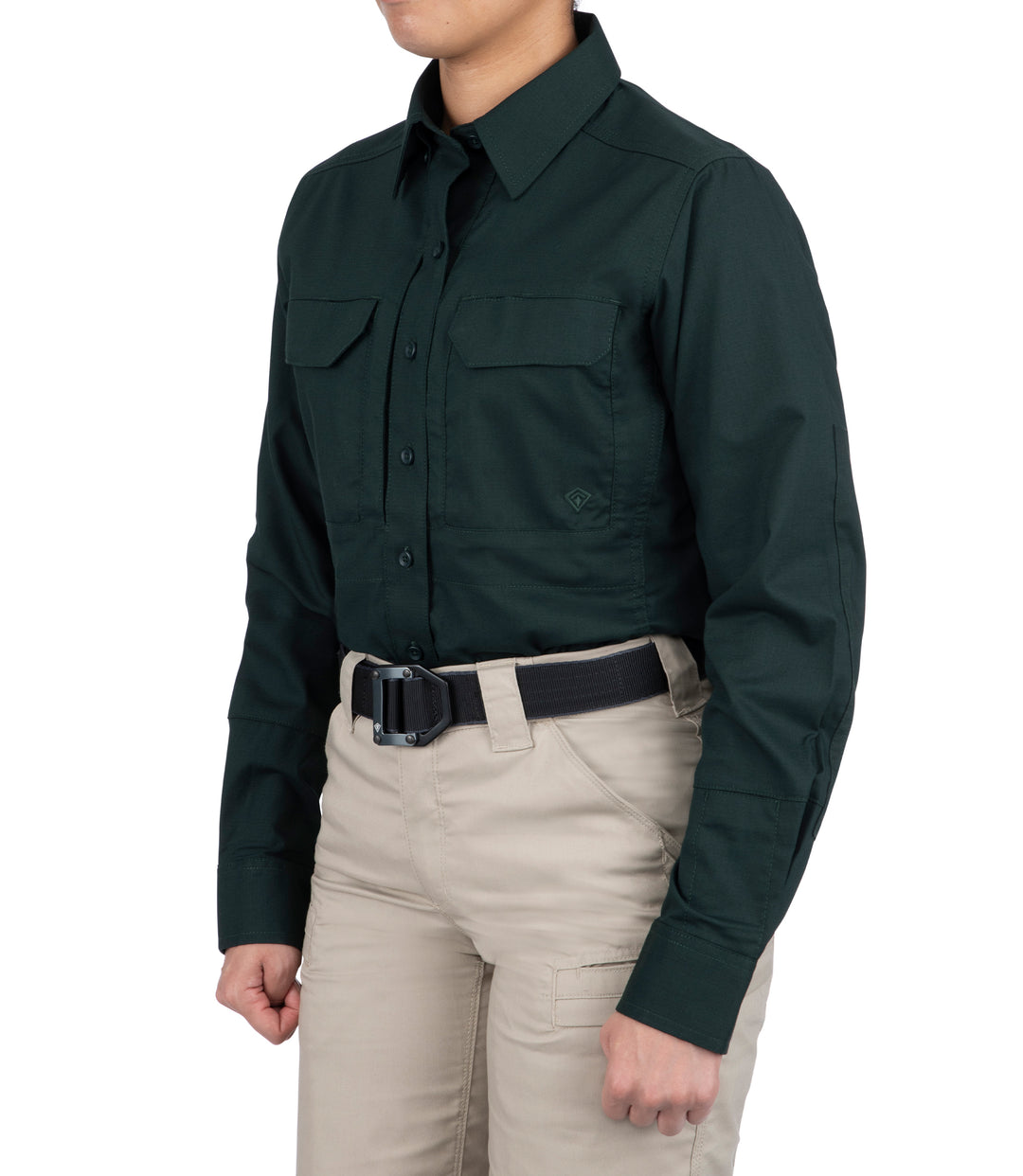 Women's V2 Tactical Long Sleeve Shirt / Spruce Green