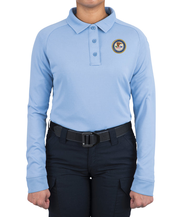 Women's Performance Long Sleeve Polo