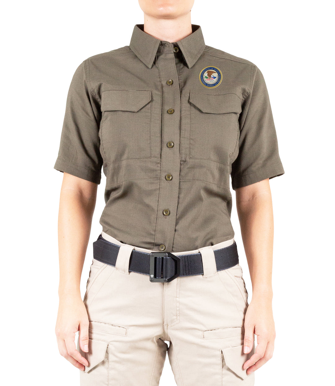 Women's V2 Tactical Short Sleeve Shirt / Ranger Green
