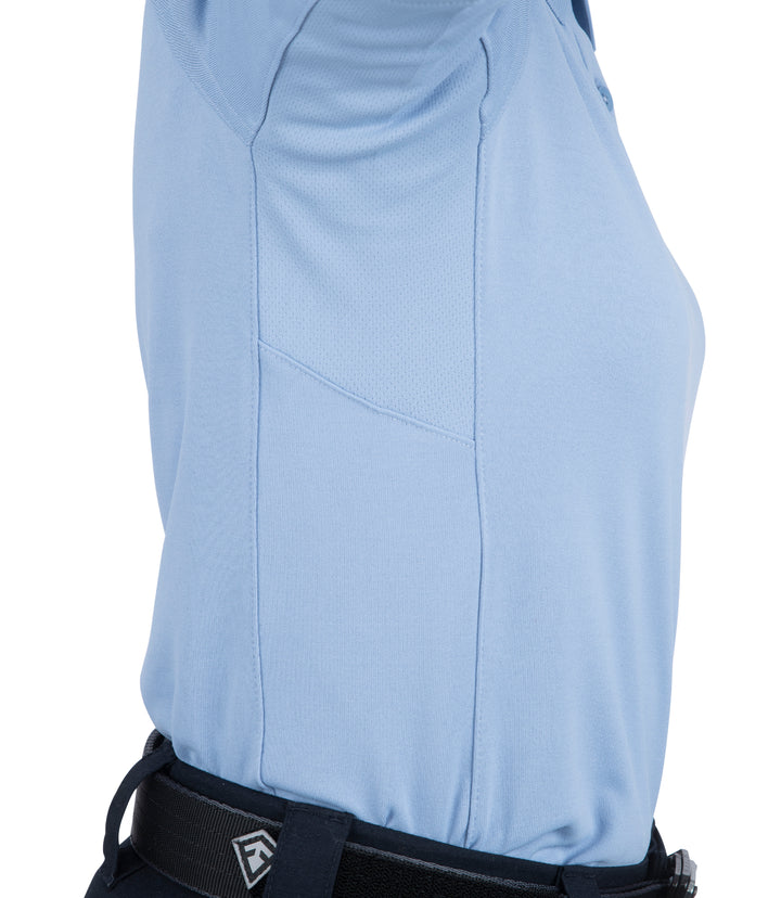 Women's Performance Short Sleeve Polo / Medium Blue