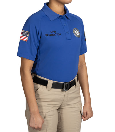 Women's Performance Short Sleeve Polo (CPR Instructor)