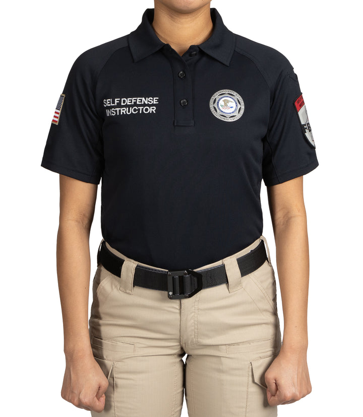 Women's Performance Short Sleeve Polo (Self Defense Instructor)