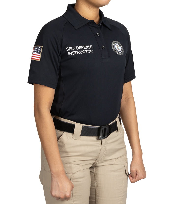 Women's Performance Short Sleeve Polo (Self Defense Instructor)