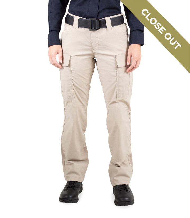 Front of Women's V2 BDU Pant in Khaki