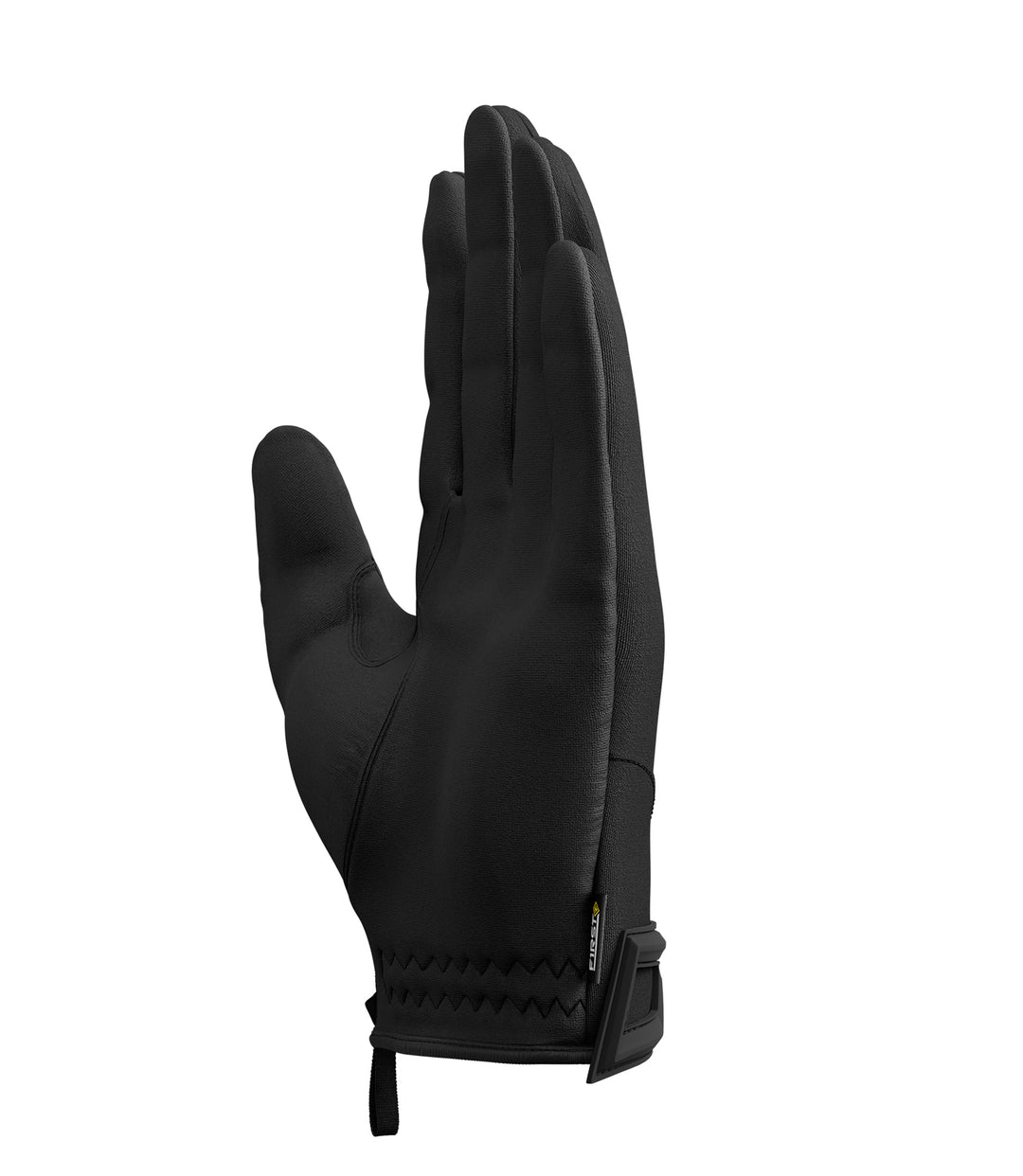 Left inside 1/4 view of Men's Slash Patrol Glove|color_black
|color_black