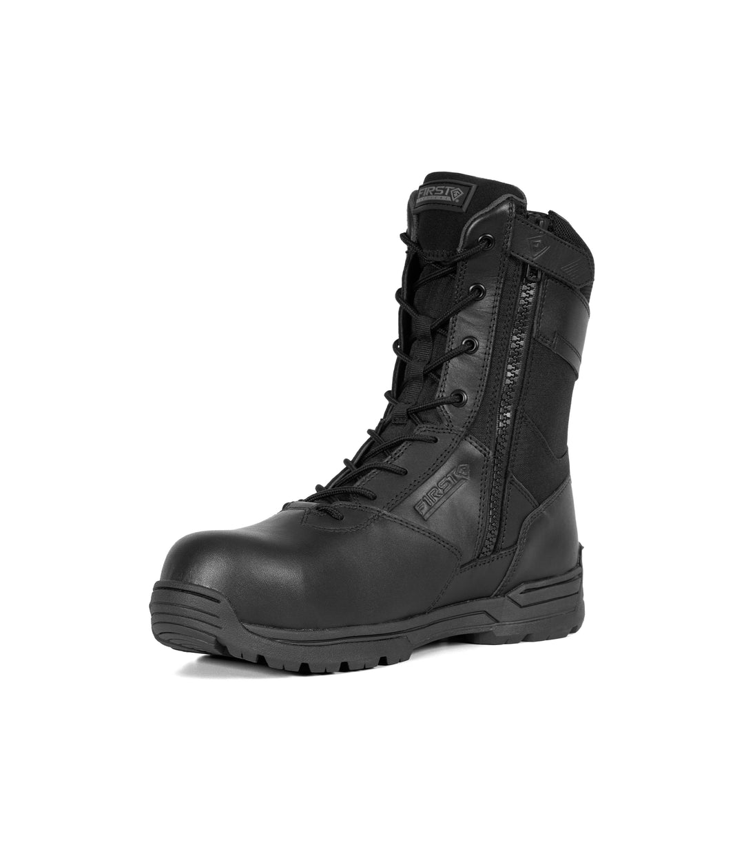 Women's 8" Safety Toe Side-Zip Duty Boot