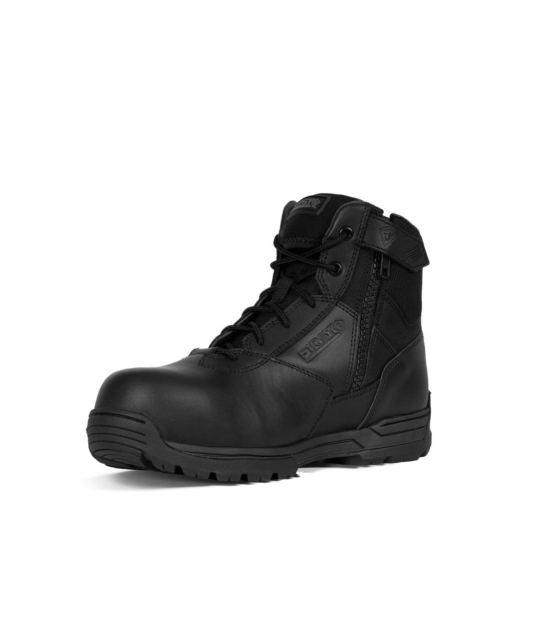 Men's 6" Safety Toe Side-Zip Duty Mid