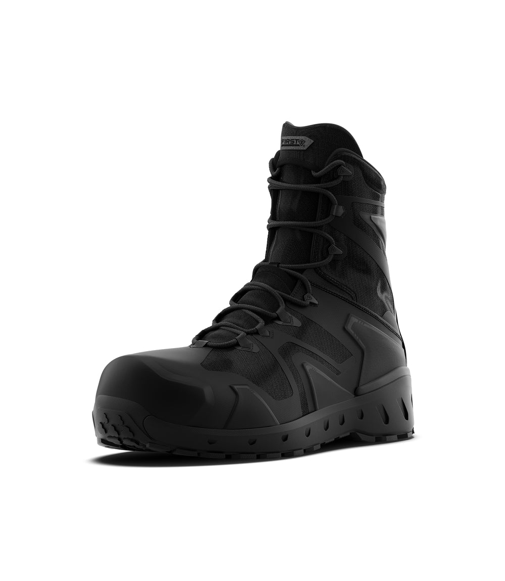 Photo of Men's 8"AERO-TAC™ Safety Toe Side-Zip Boot in Black