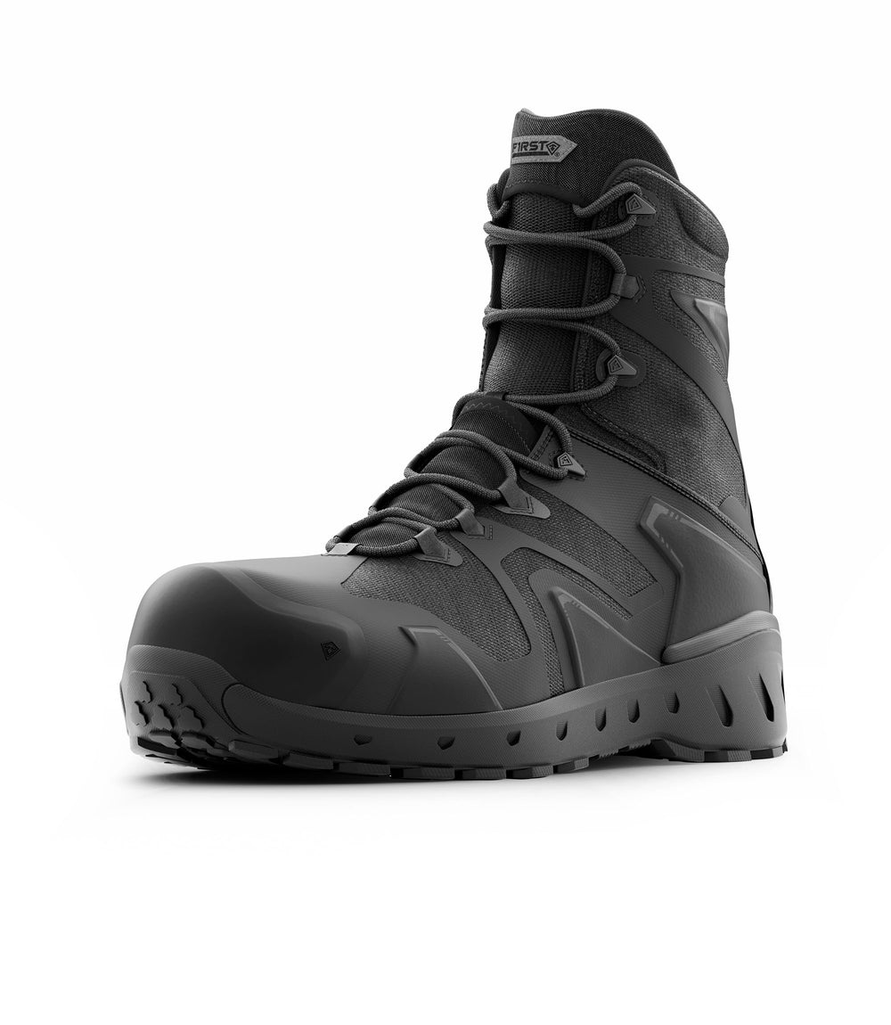 Photo of Men's 8" AERO-TAC™ Safety Toe Side-Zip Boot in black