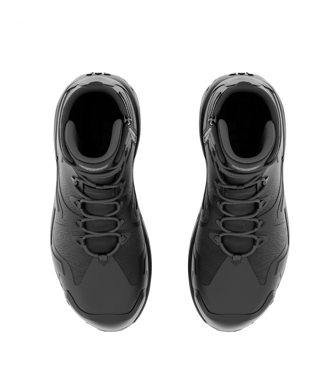 Top view photo of Men's 8" AERO-TAC™ Safety Toe Side-Zip Boot in black