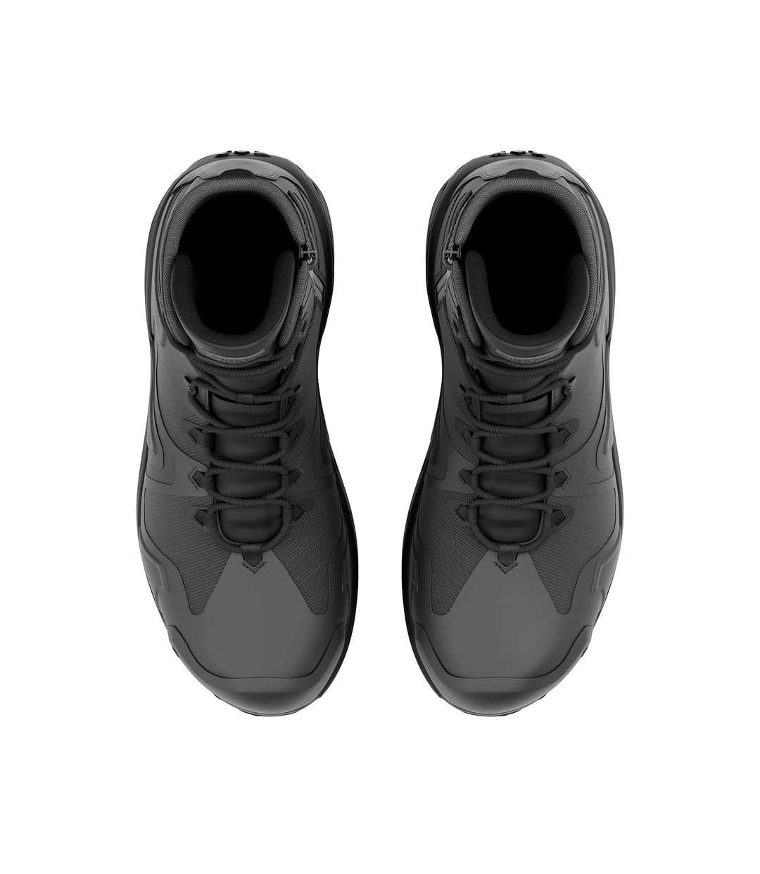 Top view photo of Men's 8" AERO-TAC™ Safety Toe Side-Zip Boot in black