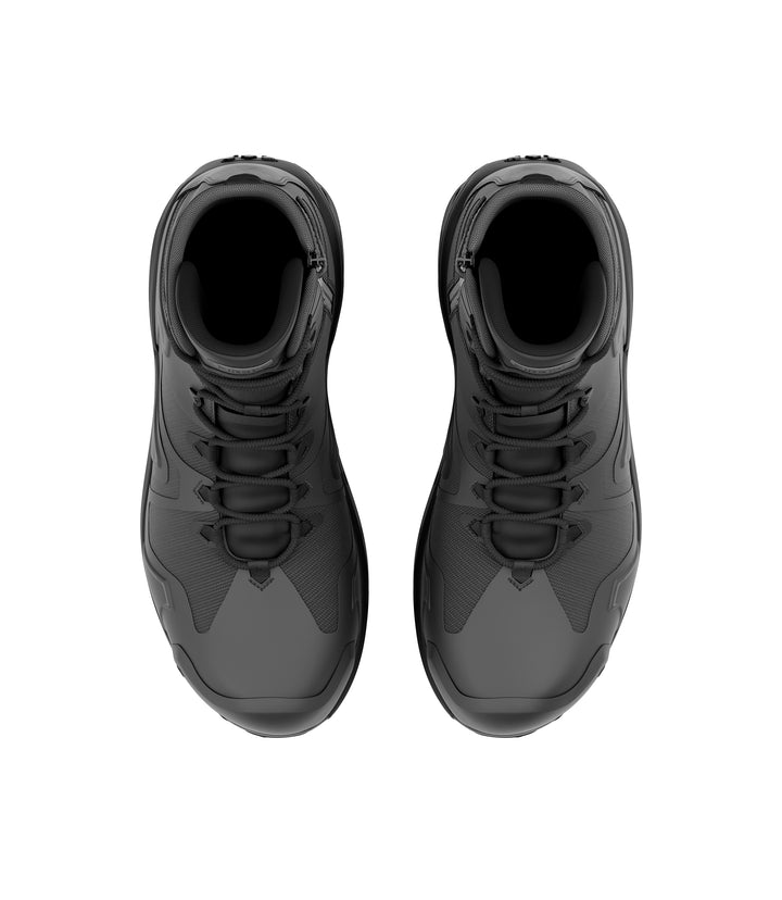 Top view photo of Men's 8" AERO-TAC™ Safety Toe Side-Zip Boot in black