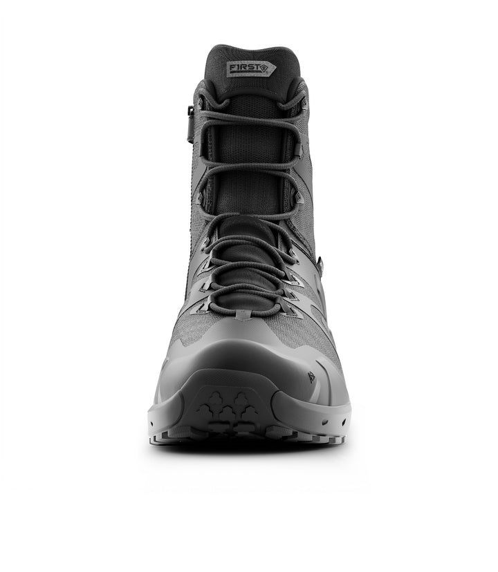 Front view photo of Men's 8" AERO-TAC™ H₂O Side-Zip Boot in black