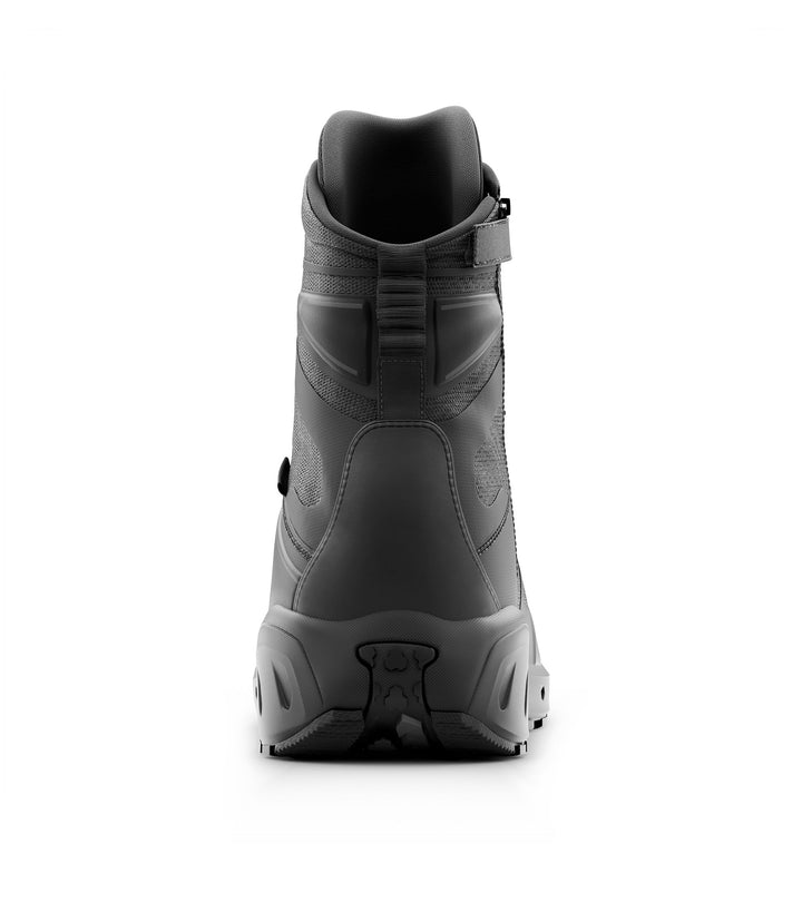 Back view Photo of Men's 8" AERO-TAC™ H₂O Side-Zip Boot in black