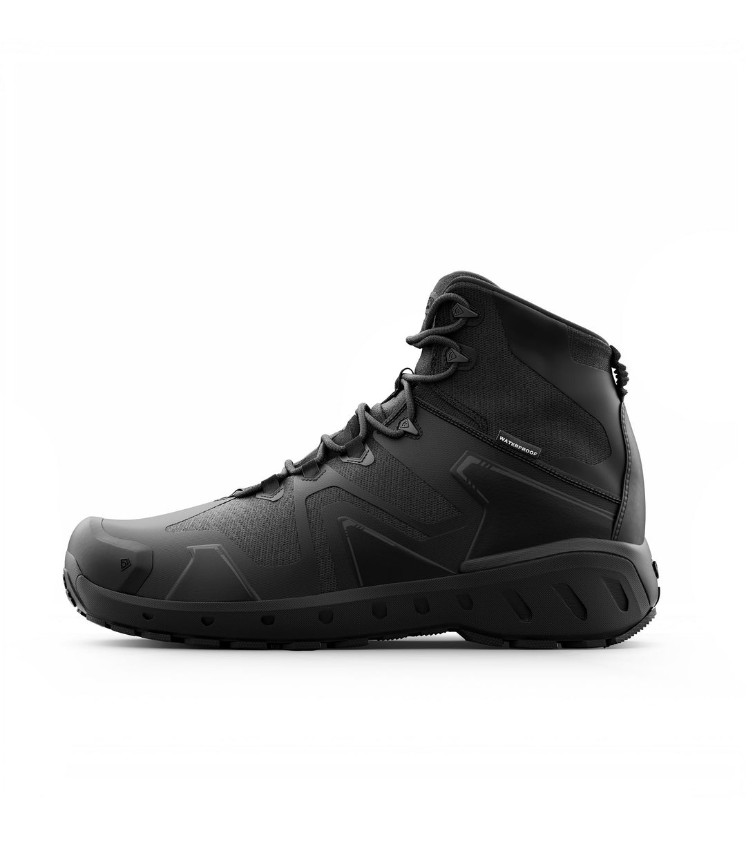 Side view photo of Men's 5" AERO-TAC™ H₂O Side-Zip Mid in black