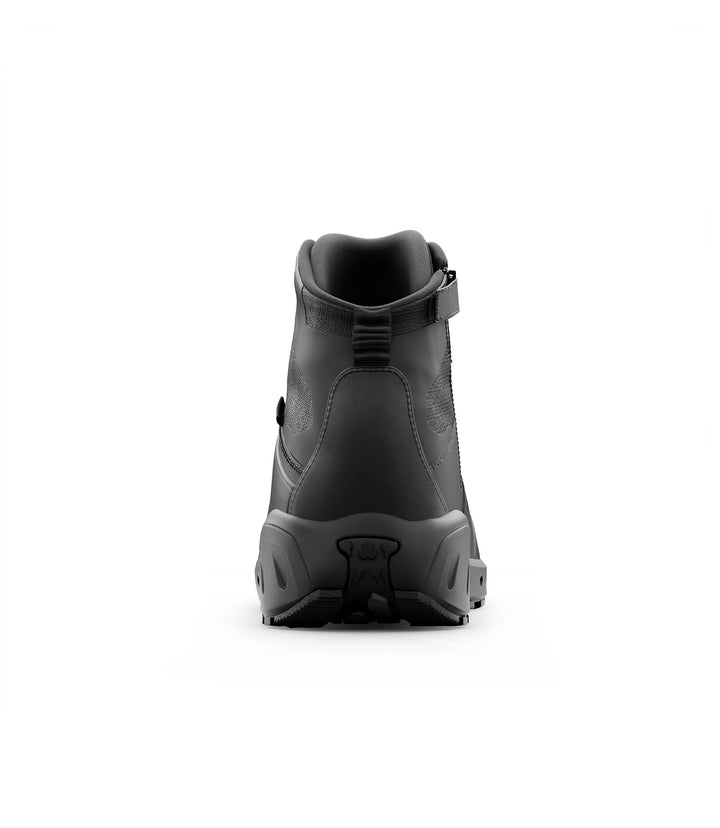 Back view photo of Men's 5" AERO-TAC™ H₂O Side-Zip Mid in black