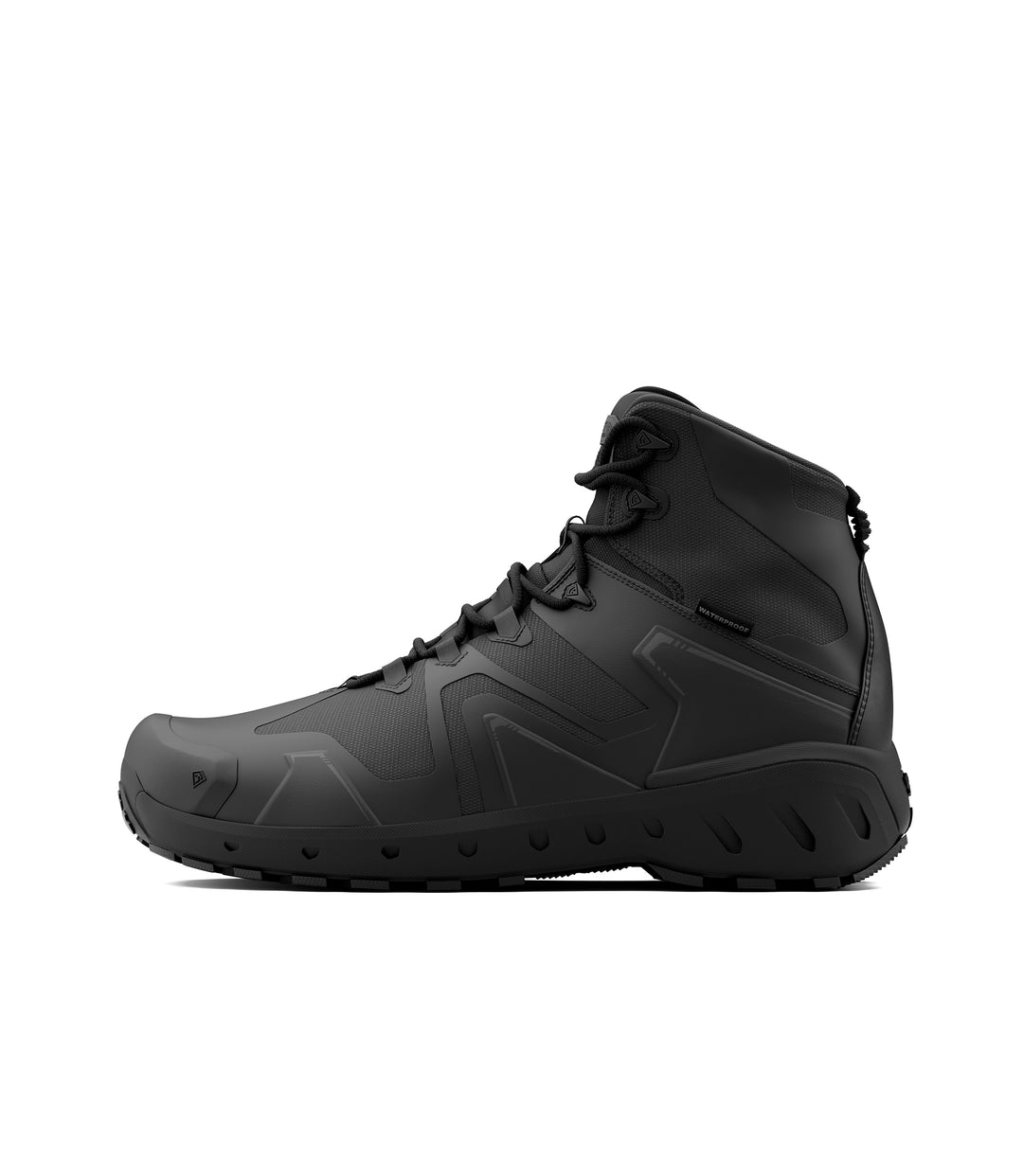 Side view photo of Men's 5" AERO-TAC™ H₂O Side-Zip Mid in black