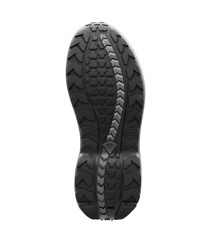 Bottom sole photo of Men's 3" AERO-TAC™ Low Shoe in color black