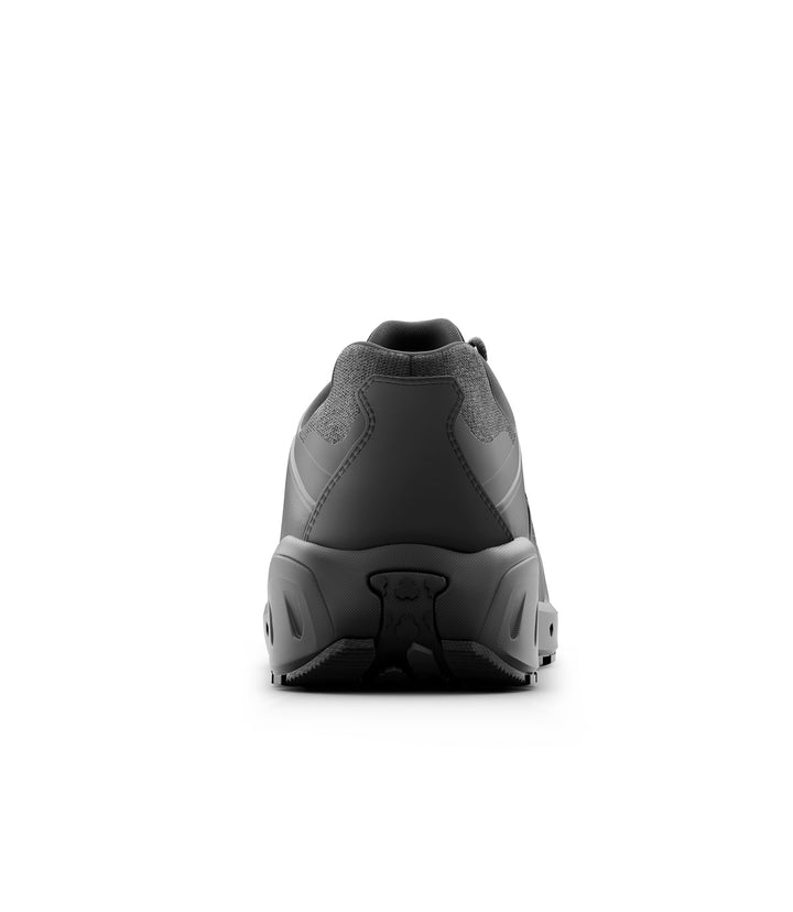 Back view photo of Men's 3" AERO-TAC™ Low Shoe in color black
