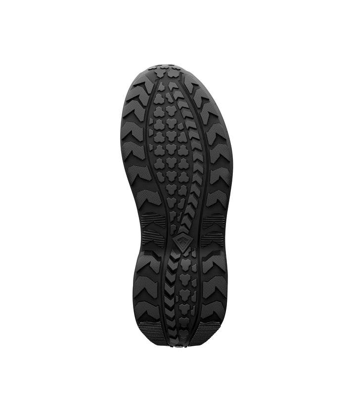 Bottom sole photo of Men's 3" AERO-TAC™ Low Shoe in color black