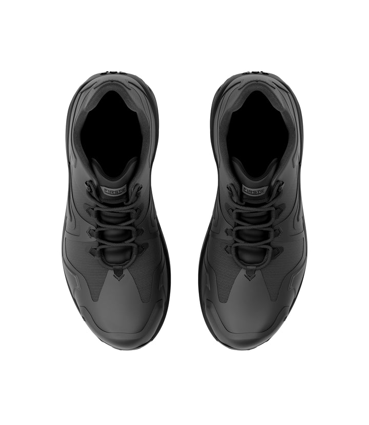 Top view photo of Men's 3" AERO-TAC™ Low Shoe in black color