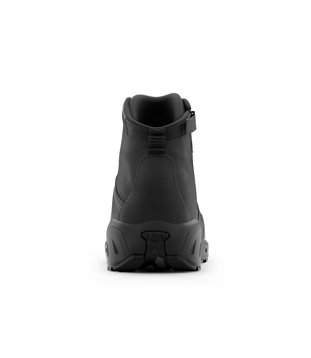 Photo of Men's 5" AERO-TAC™ Safety Toe Side-Zip Mid Boot in Black - Back view